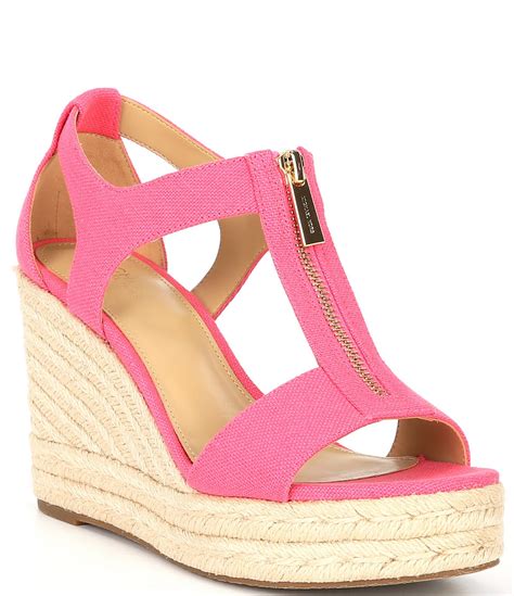 michael kors berkley pink|michael kors berkley flat sandals.